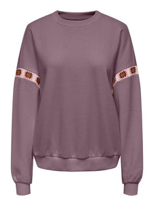 ONLLUNI L/S O-NECK EMBROIDERY