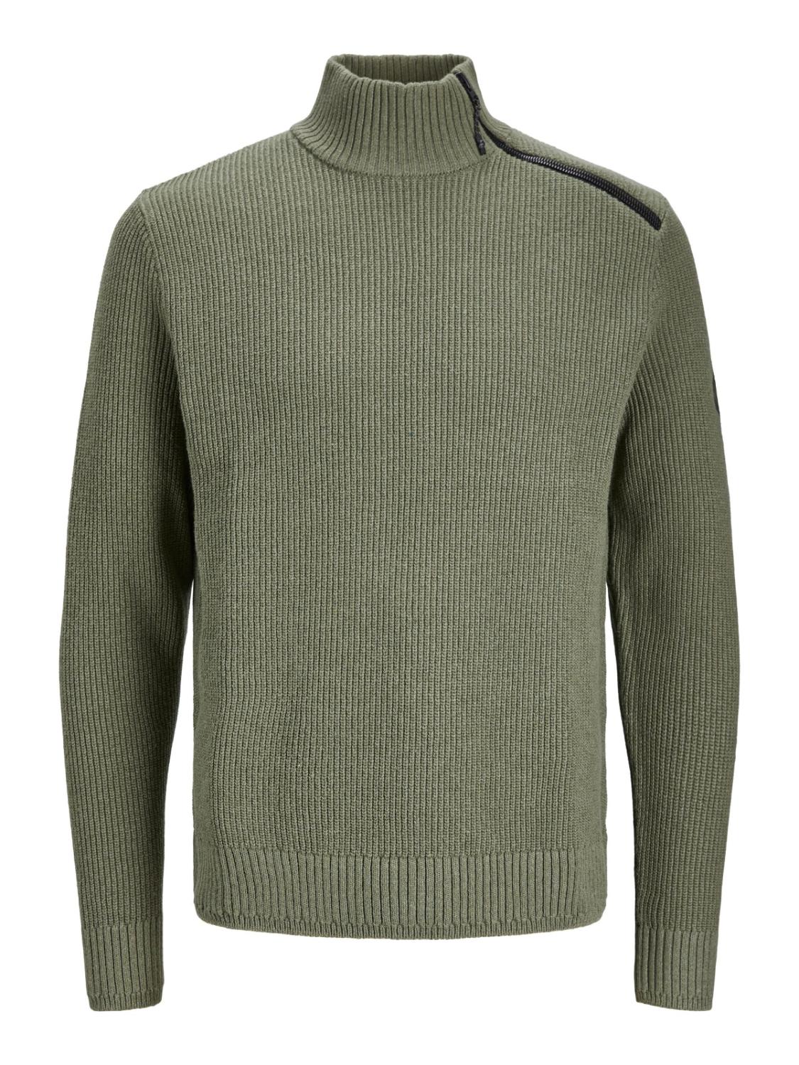 JCOFILO WINTER KNIT HALF ZIP