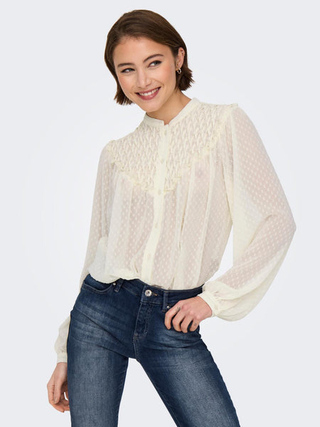 ONLCHADIA LIFE LS DOBBY TOP C