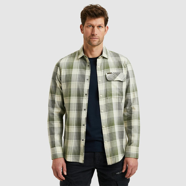Long Sleeve Shirt Yarn Dyed T