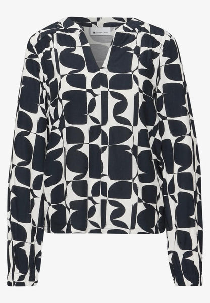 LTD QR printed mat-mix shirt 
