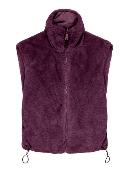 ONLDANA FAUX FUR REV.WAISTCOA