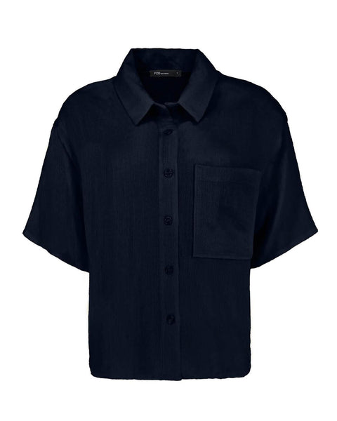 Blouse merel viscosemix navy