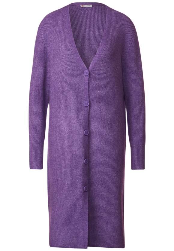 long buttoned cardigan
