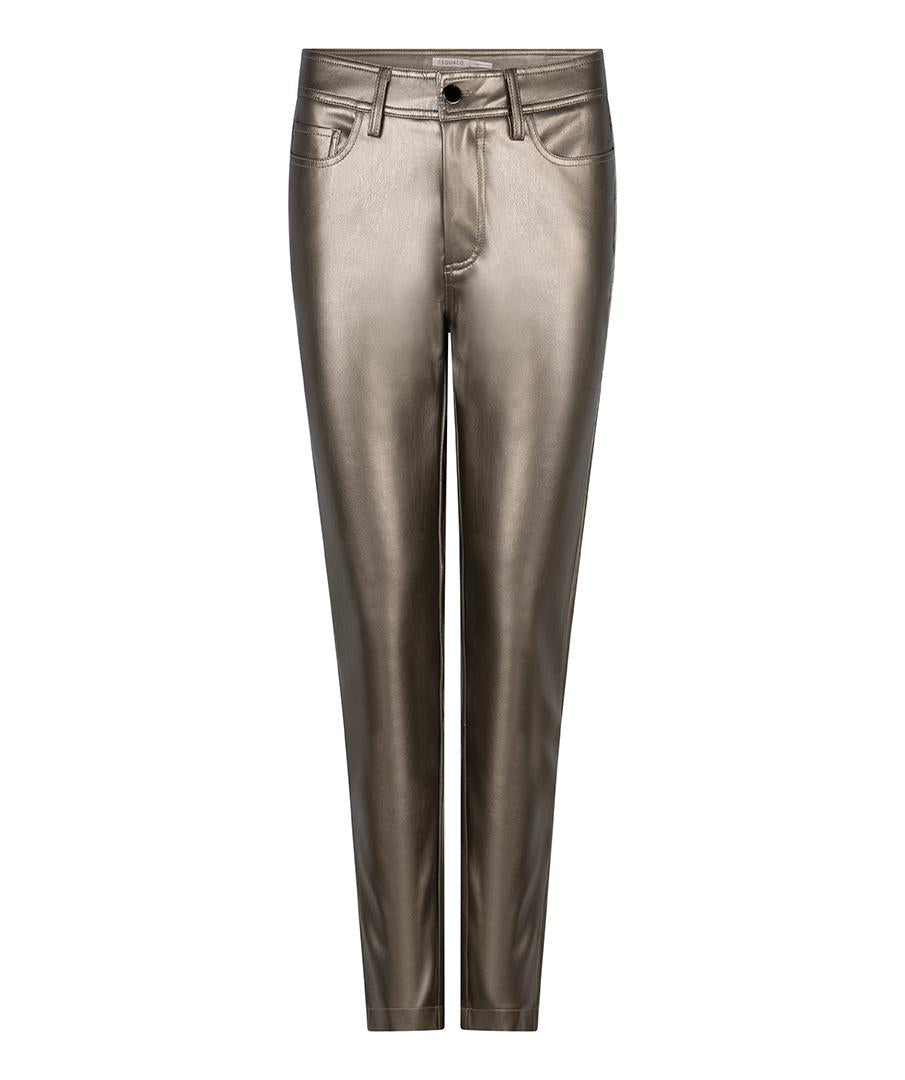 Trousers 5 pockets pu