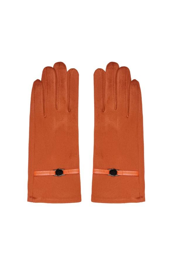 Glove strap orange