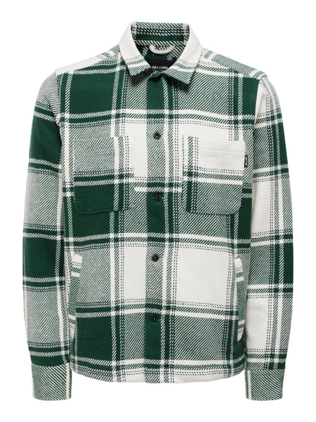 ONSMACE OVR LS CHECK SHIRT