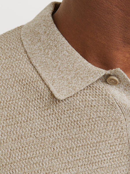 JJEGEORGE KNIT POLO SS SN