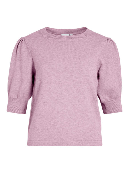 VIRIL 2/4 SLEEVE O-NECK KNIT