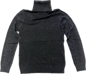 Coltrui viscosemix lurex zwart