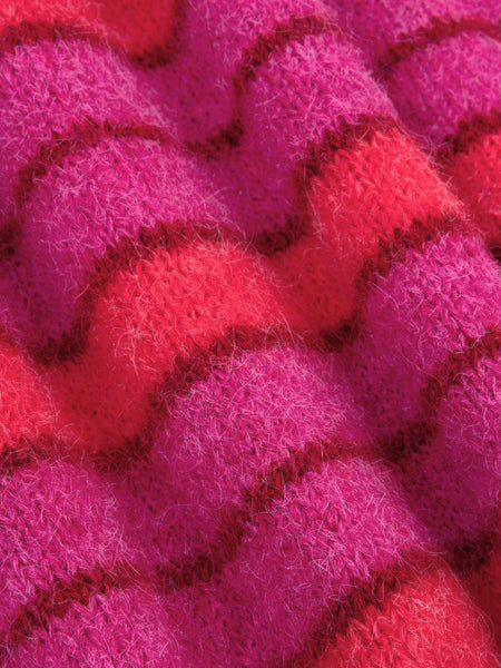 Cardigan ginny fuchsia/red