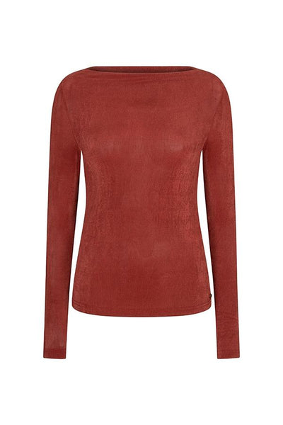 Top Ilen - Draped Neck Basic