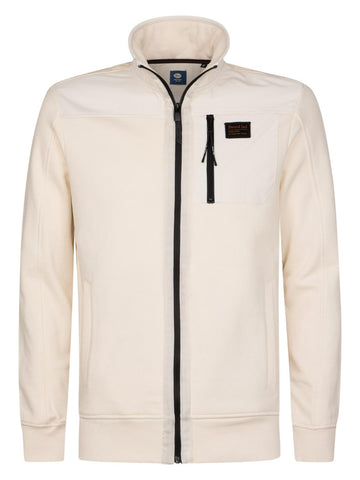 Men Sweater Collar Zip