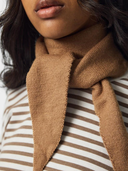 PCKOMMA TRIANGLE SCARF NOOS B