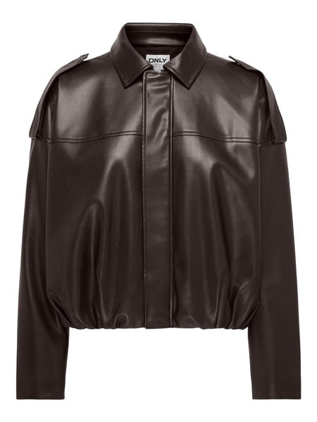 ONLMOON-NELI L/S FAUX LEATHER