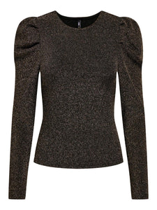 ONLNEW RICH L/S GLITTER PUFF