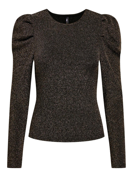 ONLNEW RICH L/S GLITTER PUFF
