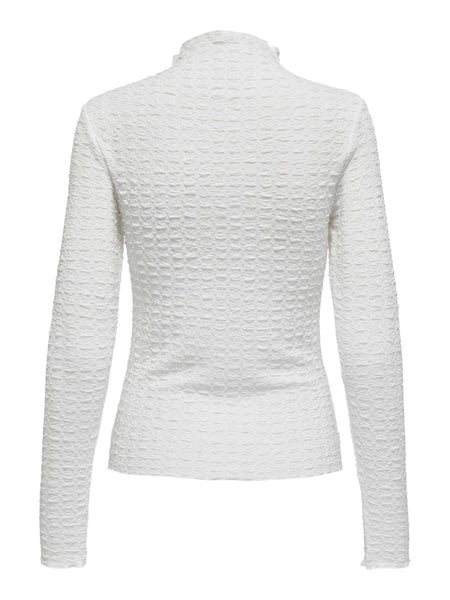 ONLGERDA L/S MOCK NECK TOP JR