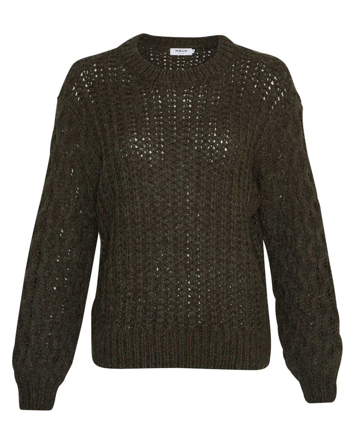 Pepita heide pullover 17734