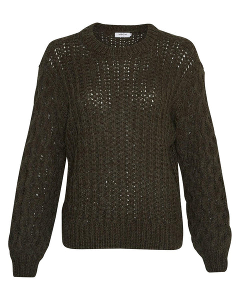Pepita heide pullover 17734
