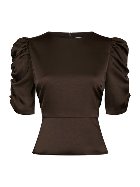 Benua heavy sateen blouse
