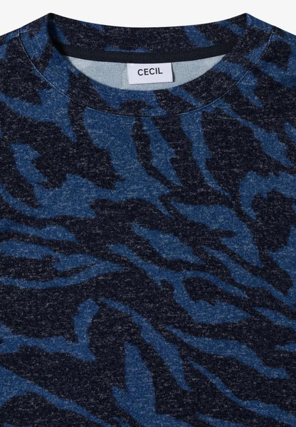 Cosy Melange AOP T-Shirt