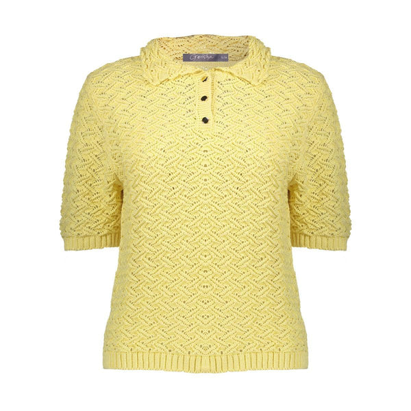 Pullover polo/buttons