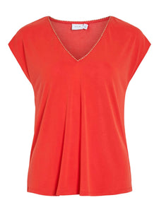 VIMODALA NEW GLITTER V-NECK C