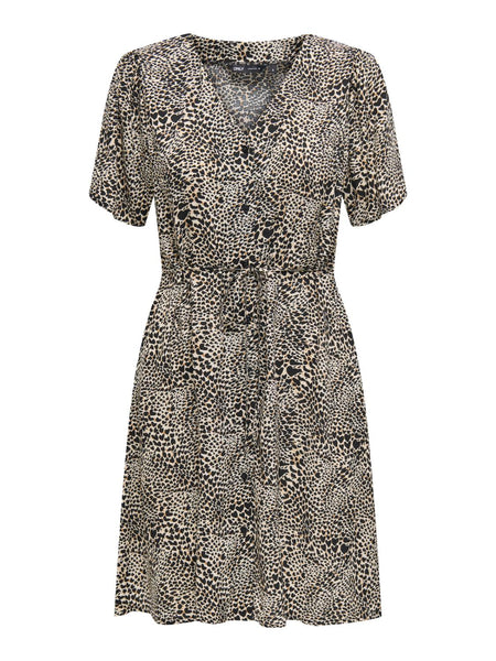 ONLEVIDA S/S SHORT DRESS WVN