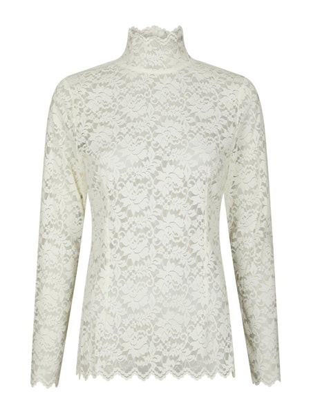 Liza lace blouse creme