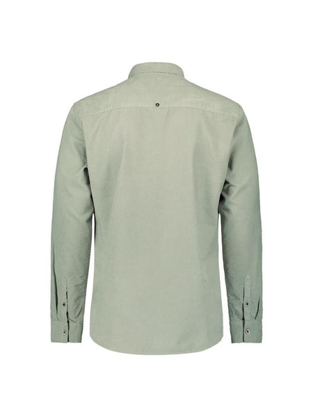 Shirt herringbone light moss