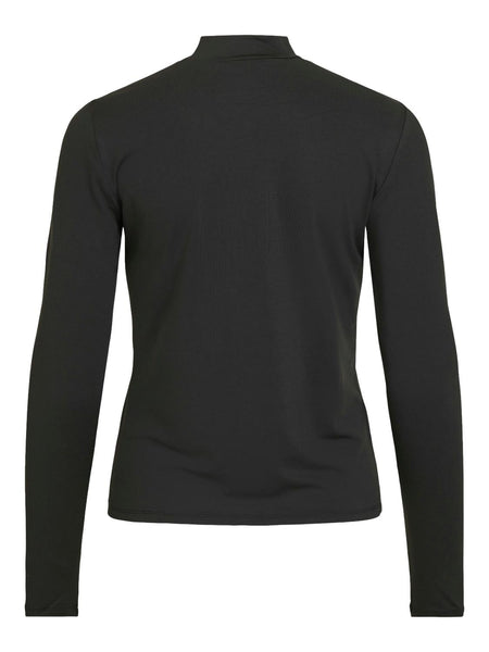 VILEOA L/S HIGH NECK TOP - NO