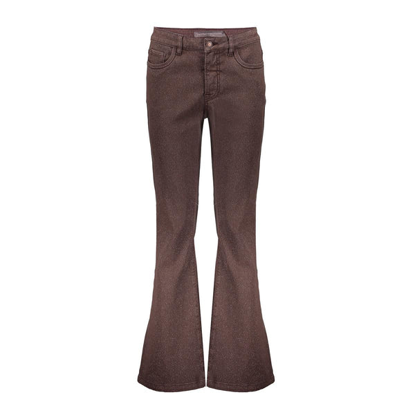 Jeans flair lurex