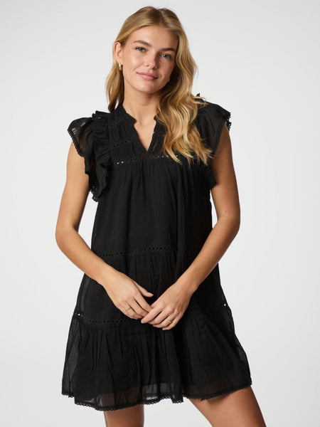 Jamma S voile dress black
