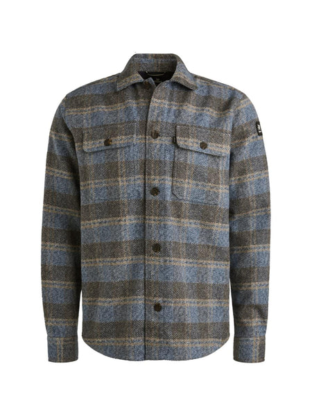 LONG SLEEVE SHIRT Check Brush