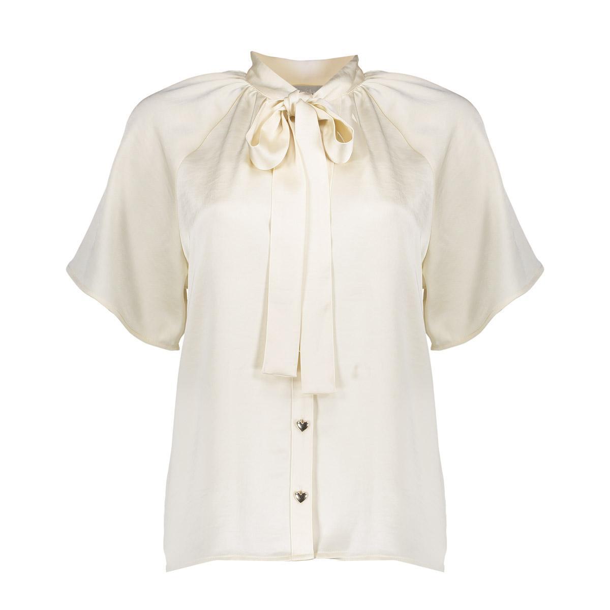 BLouse satin with bow 53072-14