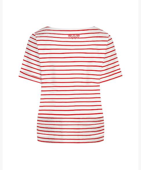 Terry Stripe Short Sleeve