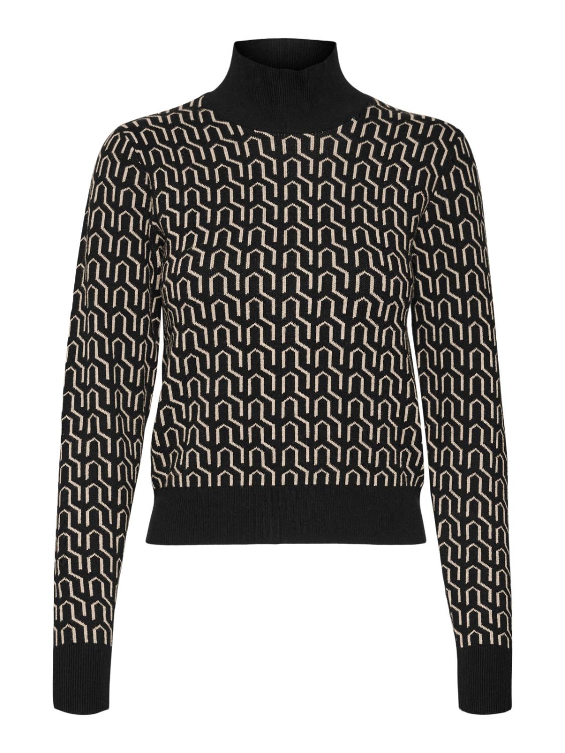 VMGOLDNEEDLEART LS HIGHNECK P