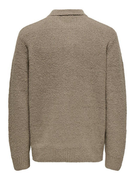 ONSDALE RLX LS POLO KNIT NOOS