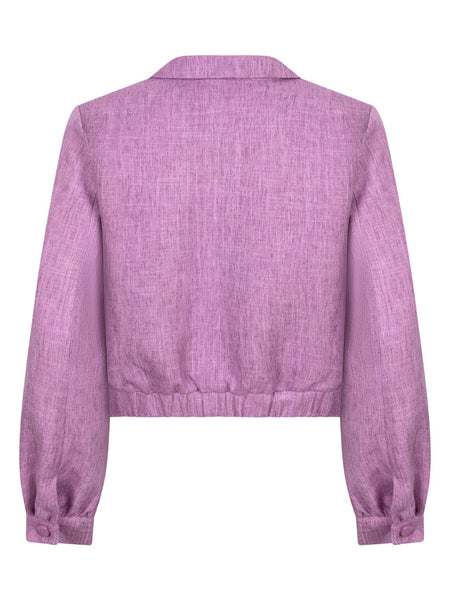Jacket jinte purple melange