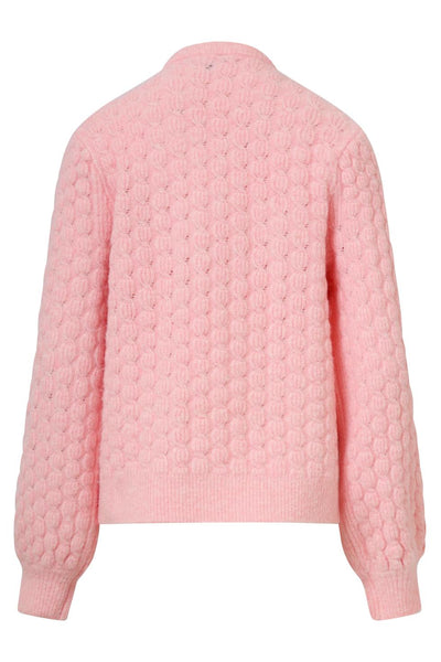 Knit top 25502 baby pink
