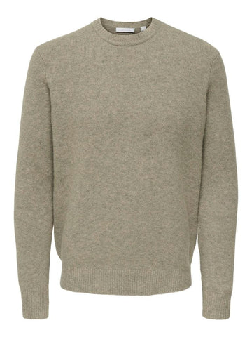 ONSRAY REG LS CREW KNIT FRML