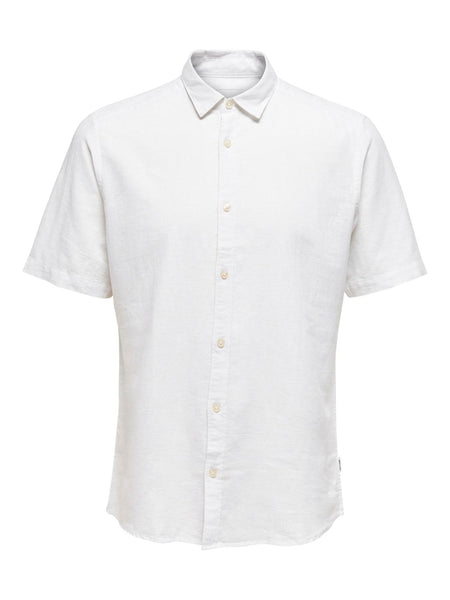 ONSCAIDEN LIFE SS SOLID LINEN