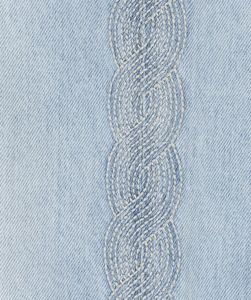 Trousers jeans embroidery