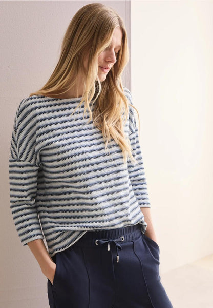 TOS Stripe Knit T-Shirt
