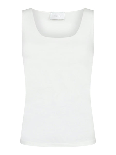 Sophia jersey top white