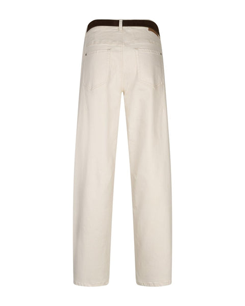 Korine & belt washed twill ec