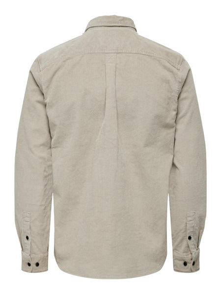 ONSNEWTERRY REG CORD LS SHIRT