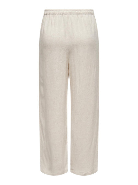 ONLSIESTA MW PULL-UP LINEN BL