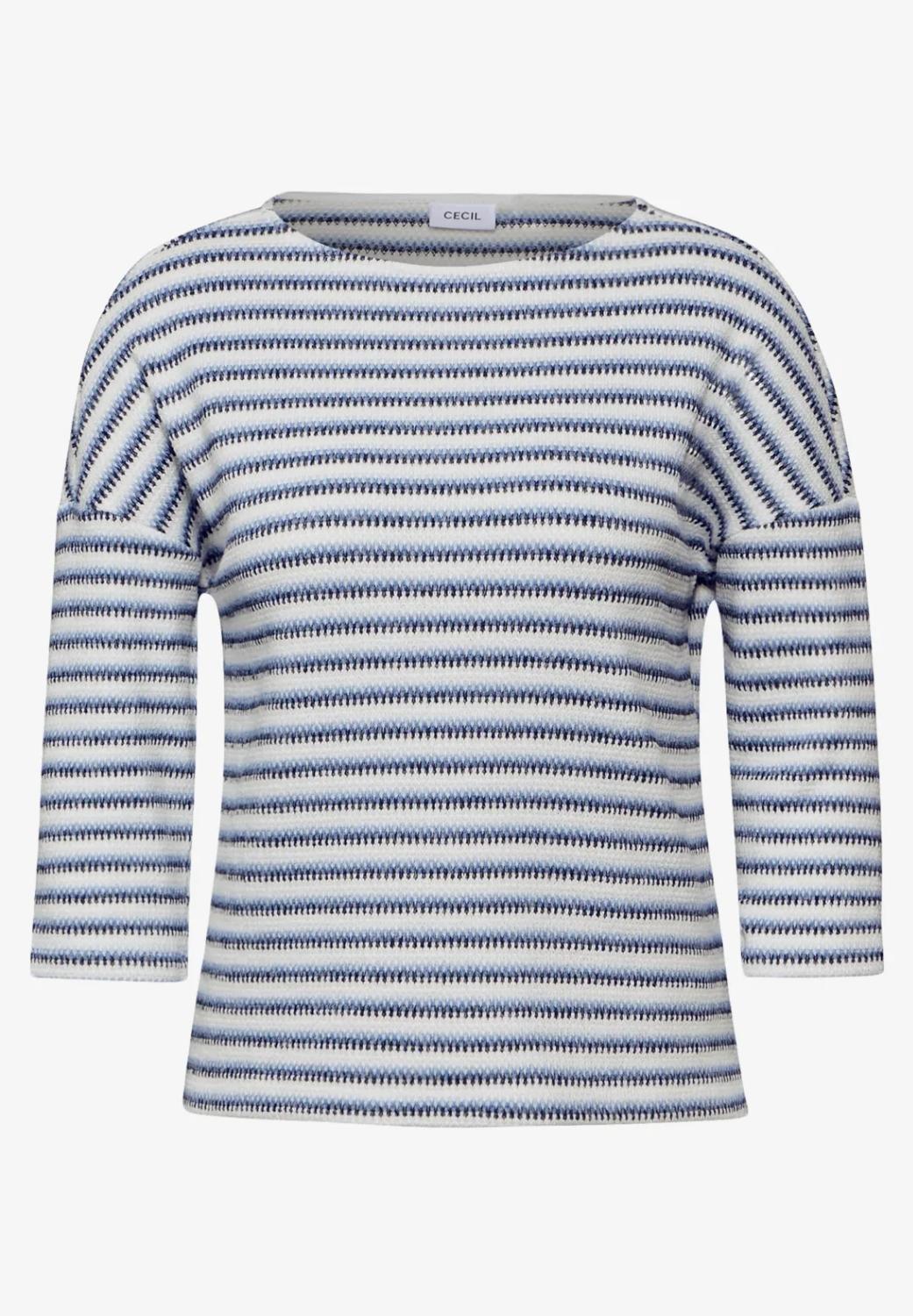TOS Stripe Knit T-Shirt